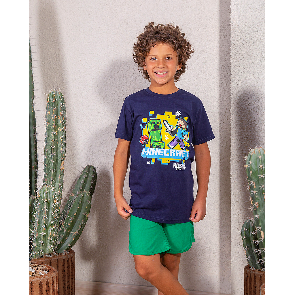 Minecraft pajamas for my children