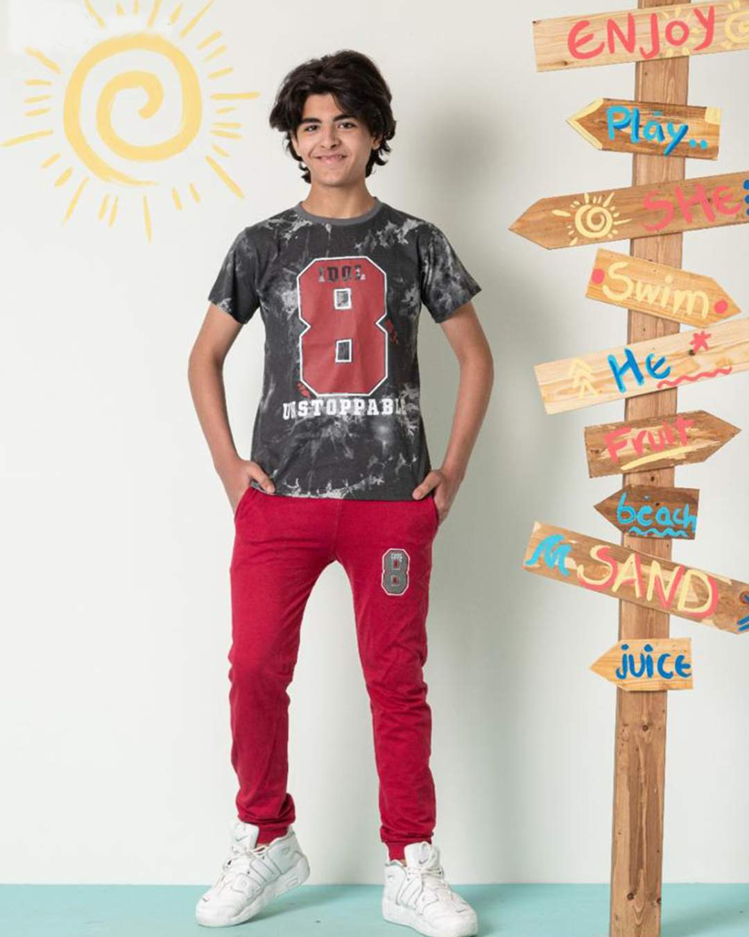 UNSTOPPABLE 8 boys' pajamas