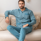 Men's pajamas, classic rotary shapes