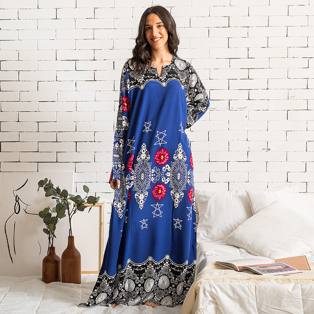 قميص بكم21 فسكوز مشجر