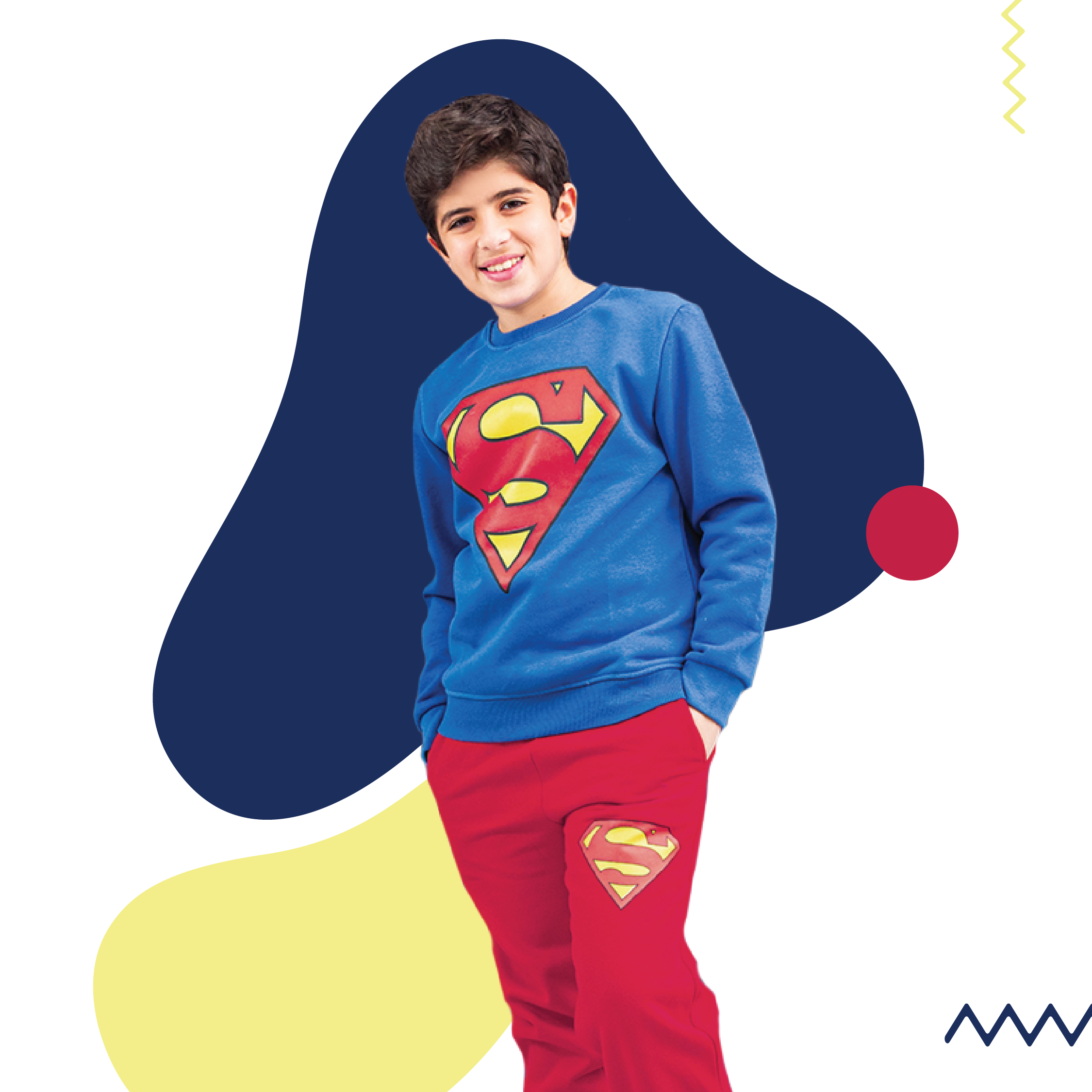 Super Man بيجاما اولادي