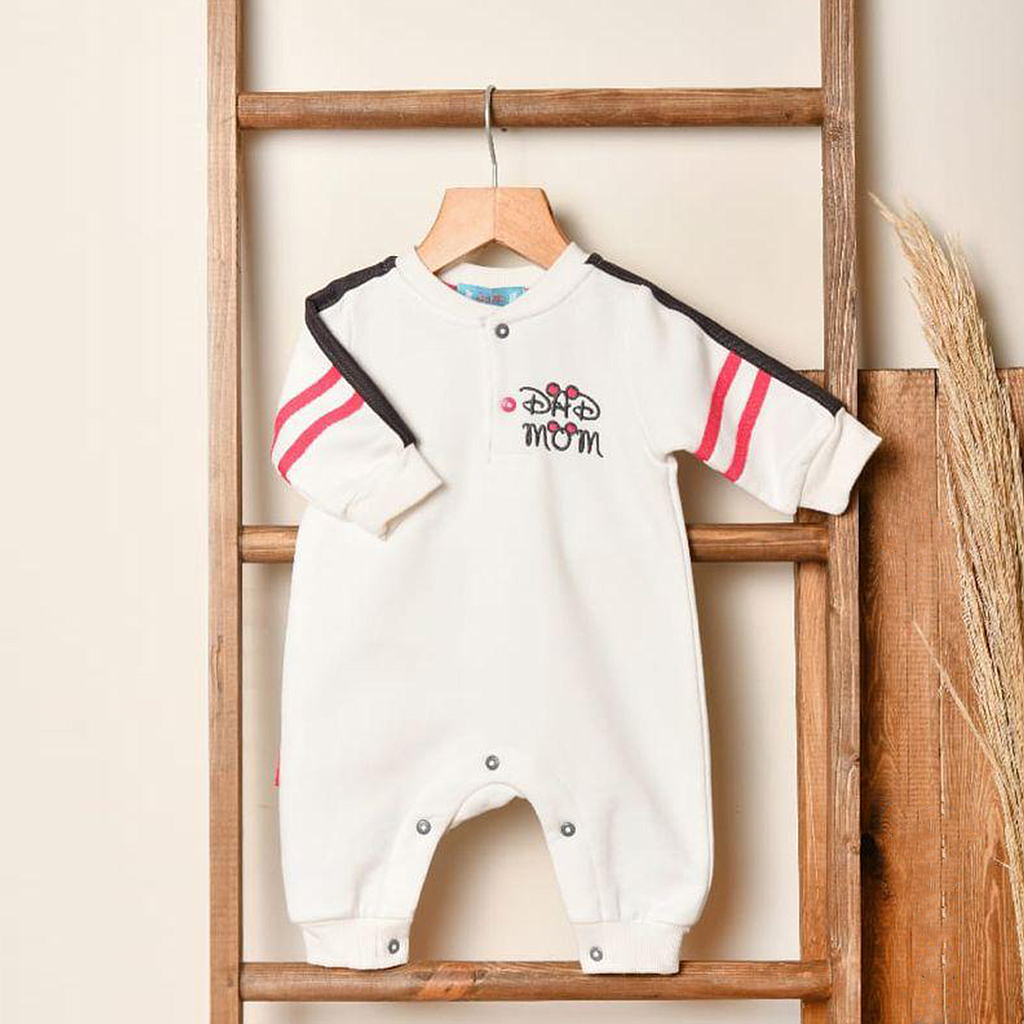 DAD &amp; MAM Stripe Bodysuit
