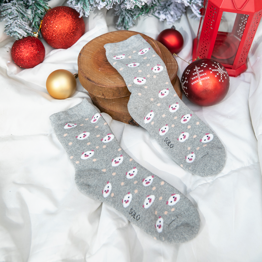 شراب ساق اطفالي فوطه كامله منقوش