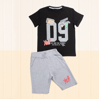 style09 Boys' pajamas, half sleeves, shorts