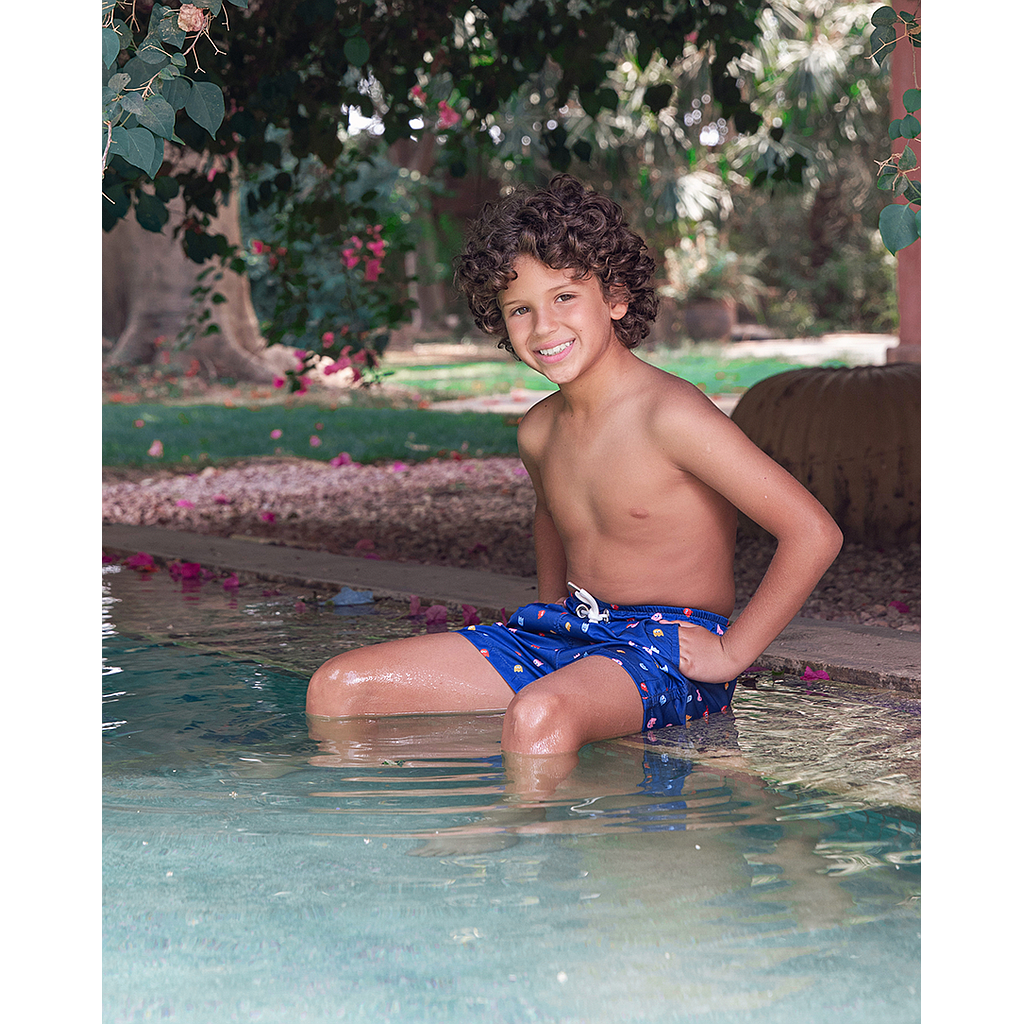 Children's swimsuit printed