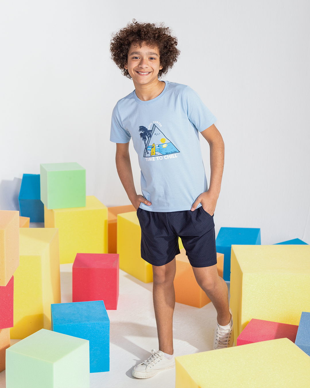 Time to Chill بيجاما أولادي جونيور