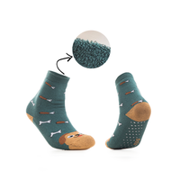 شراب أطفالي فوطة كاملة مضاد للإنزلاق socks