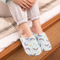 Rainbow women's slippers
