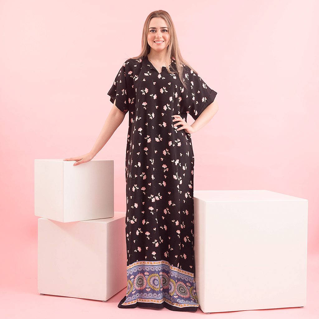 Viscose half sleeve 14 wooded