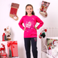 Hearts Girls' Melton Pajamas
