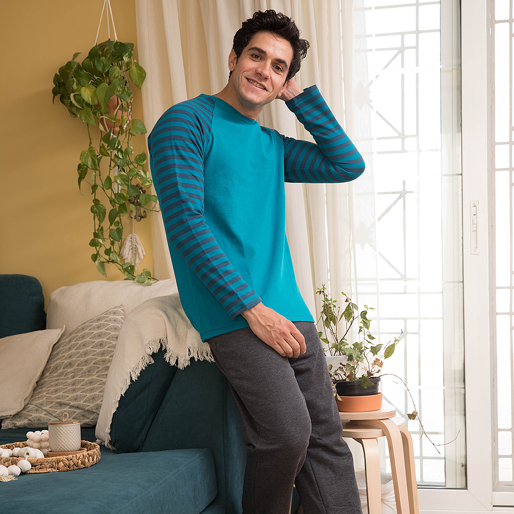 بيجاما رجالي جنزاري فاتح