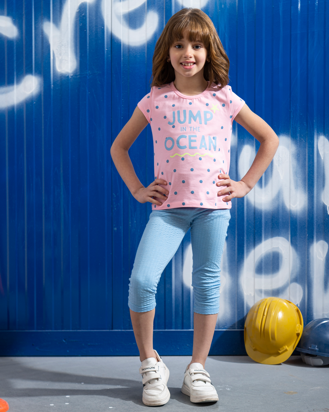 Jump in the ocean بيجامه بناتي