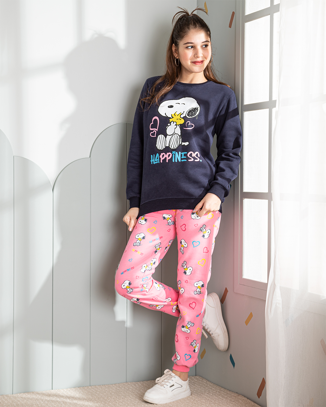 Snoopy بيجامه بناتي