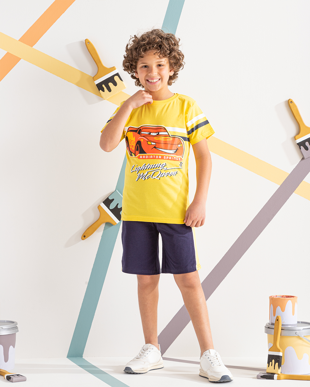 Lightning Mcqueen بيجاما ديزني اولادي