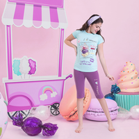 I love macarons. Girls' pajamas