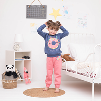 DONUT MAKE ME HAPPY Girls' pajamas, round