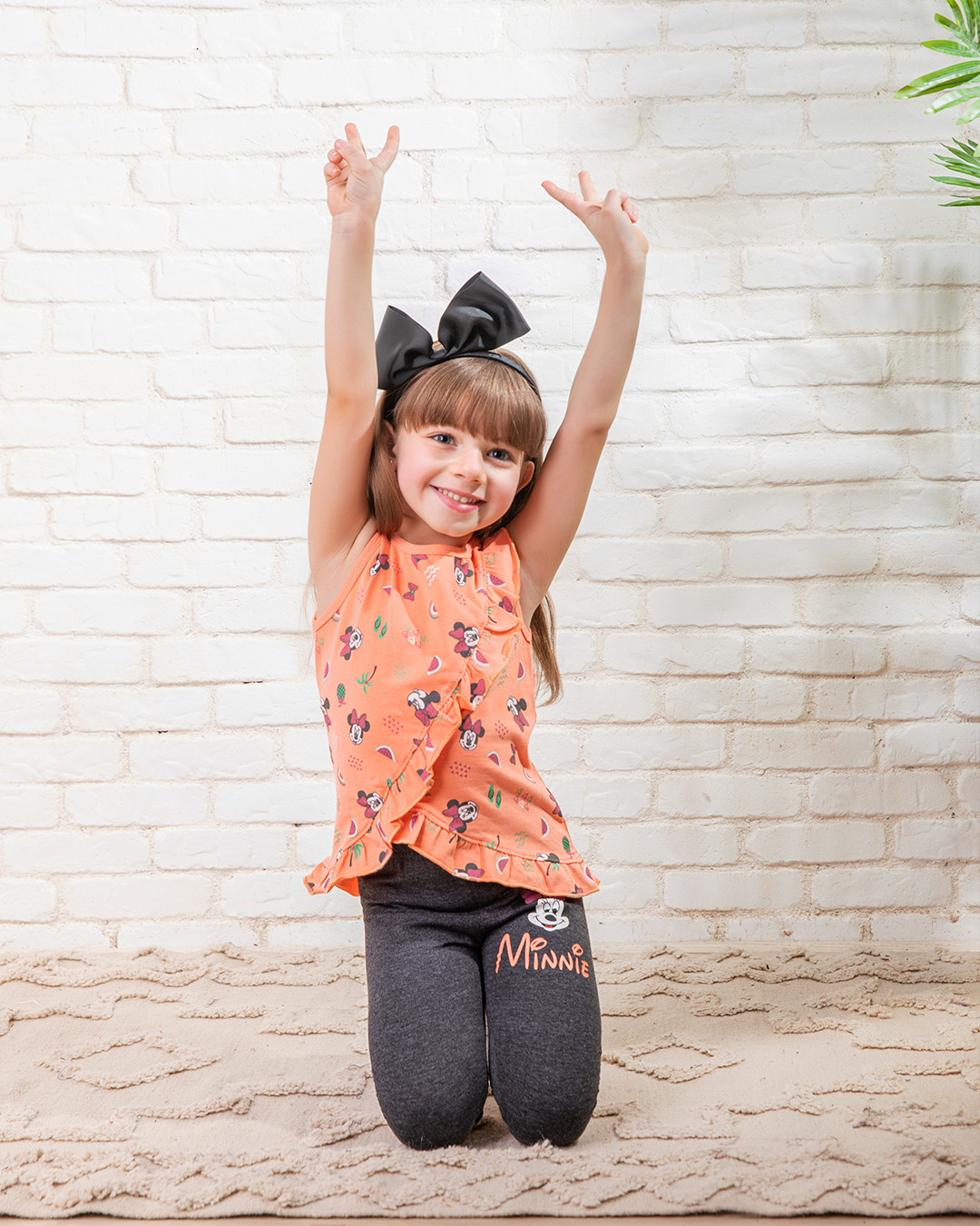 MINNIE girls' pajamas