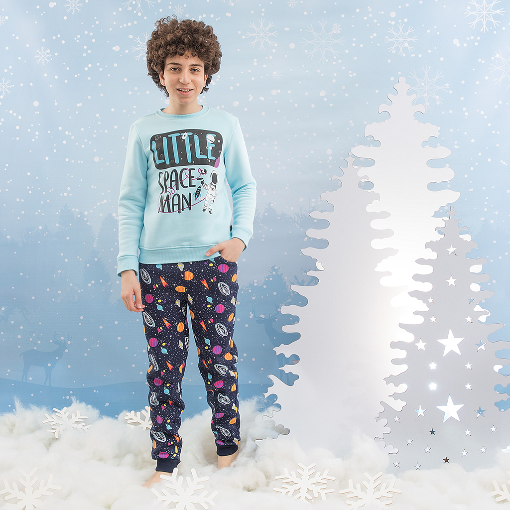 space My children's pajamas