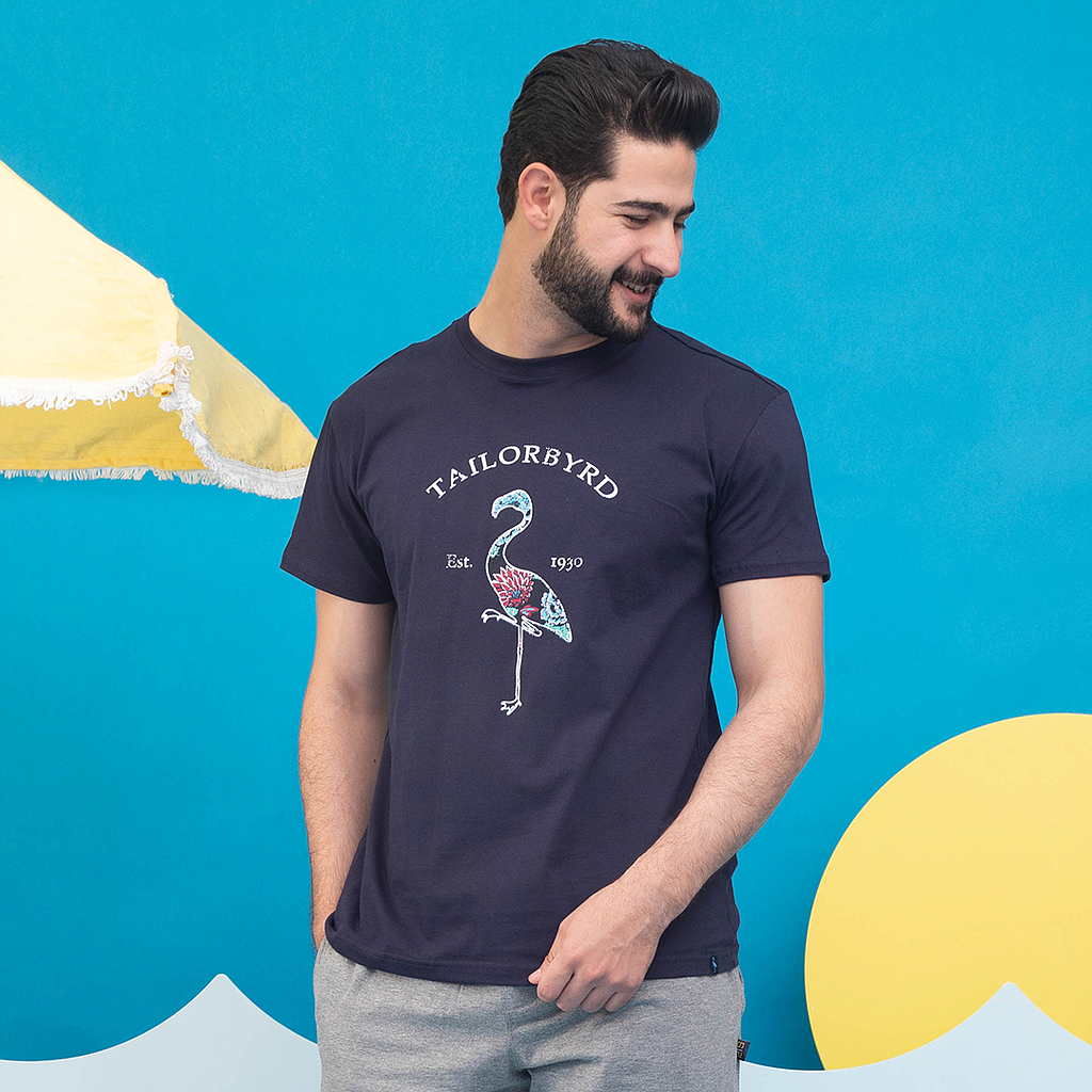 Pink flamingo T-shirt