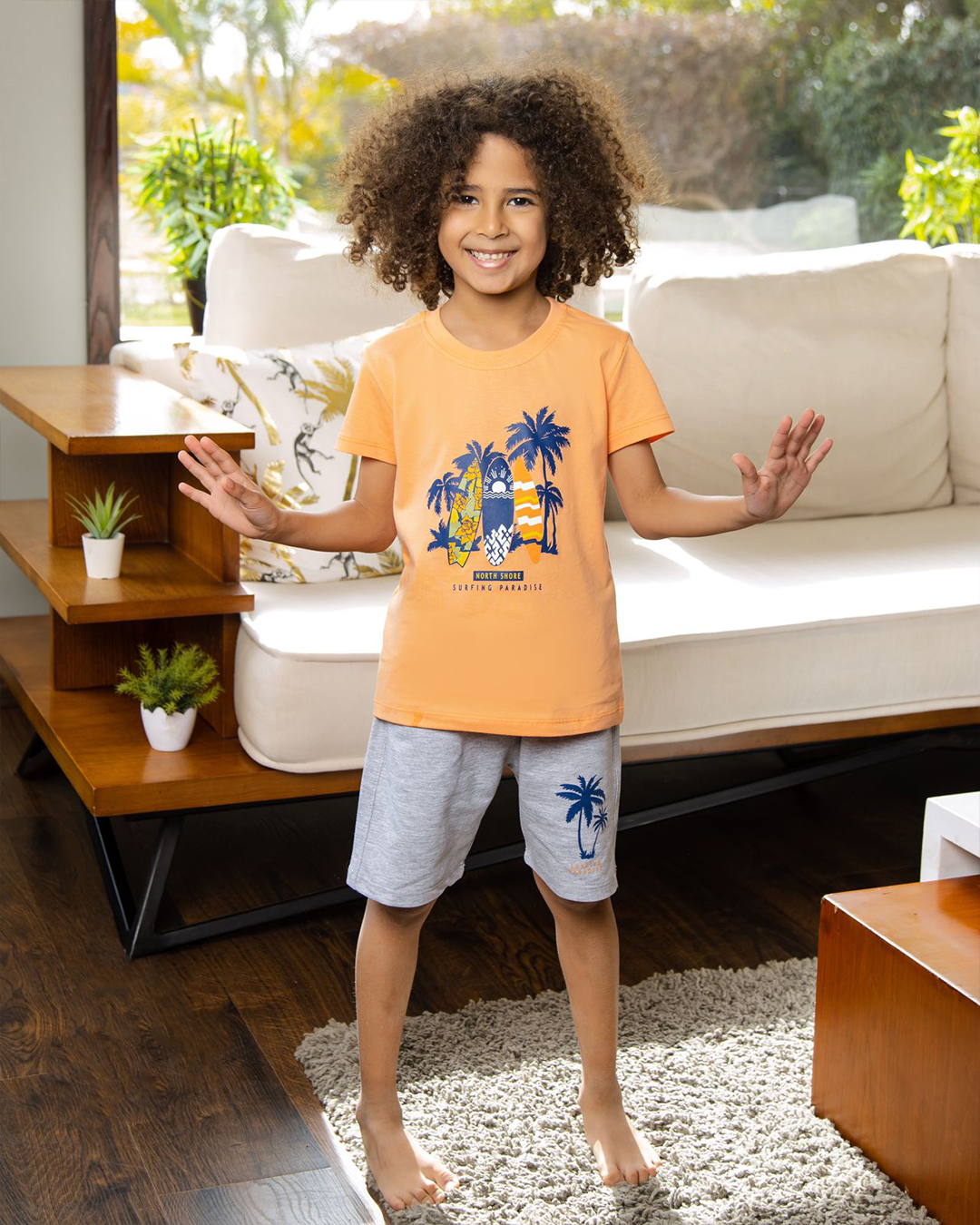 Surfing Paradise, my boys' pajamas