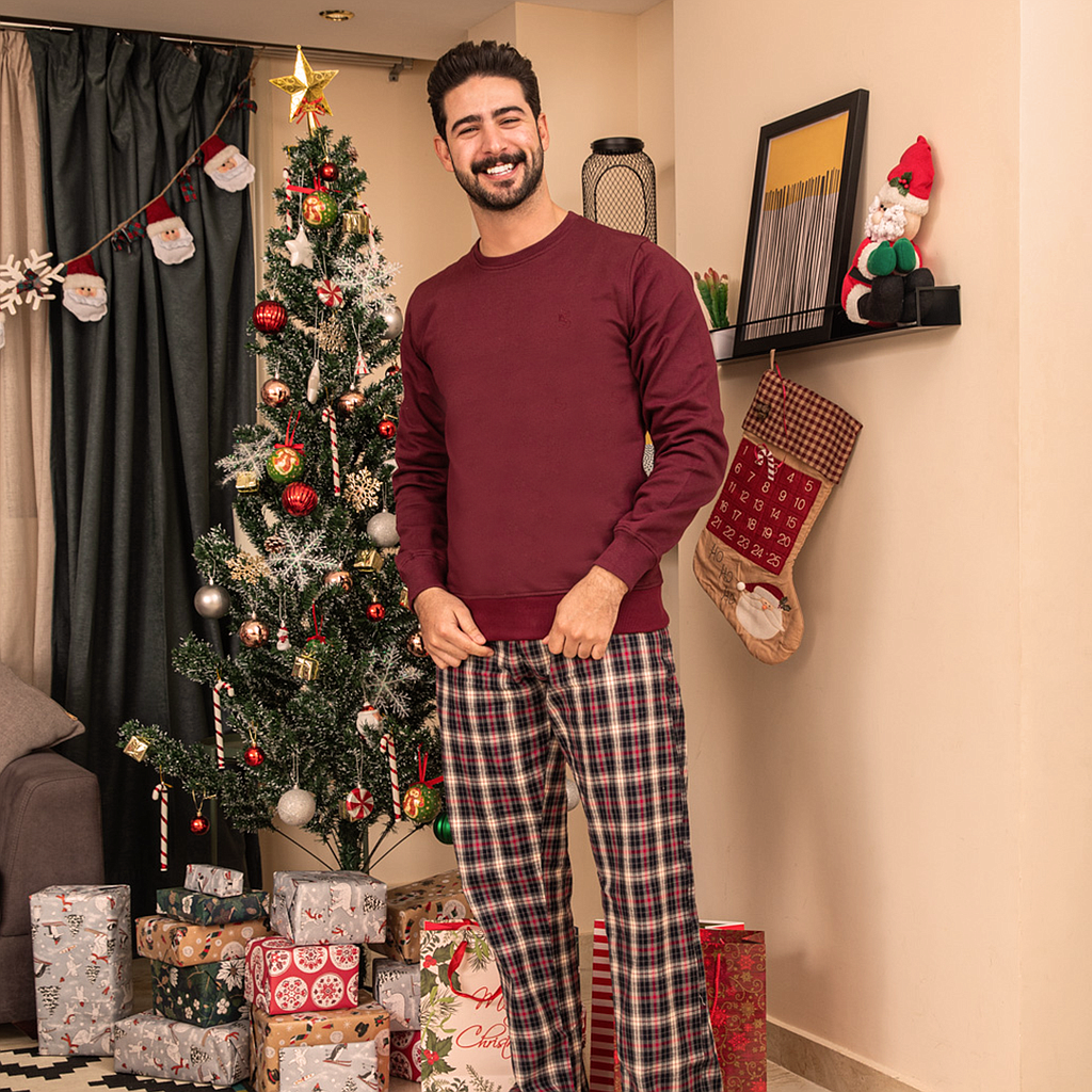 Rejal بيجاما رجالي بنطلون كاره