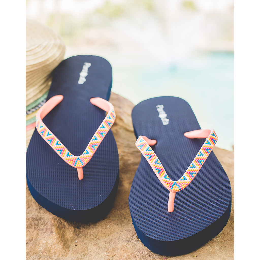 Zig Zag Rose Women's Slipper