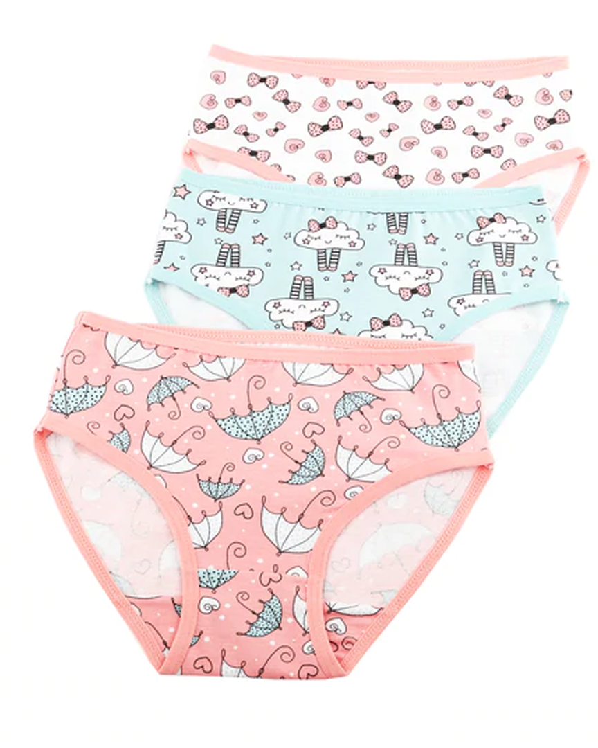 Under girls pack 3 * 1