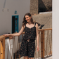 Women's modal printed pajama shorts