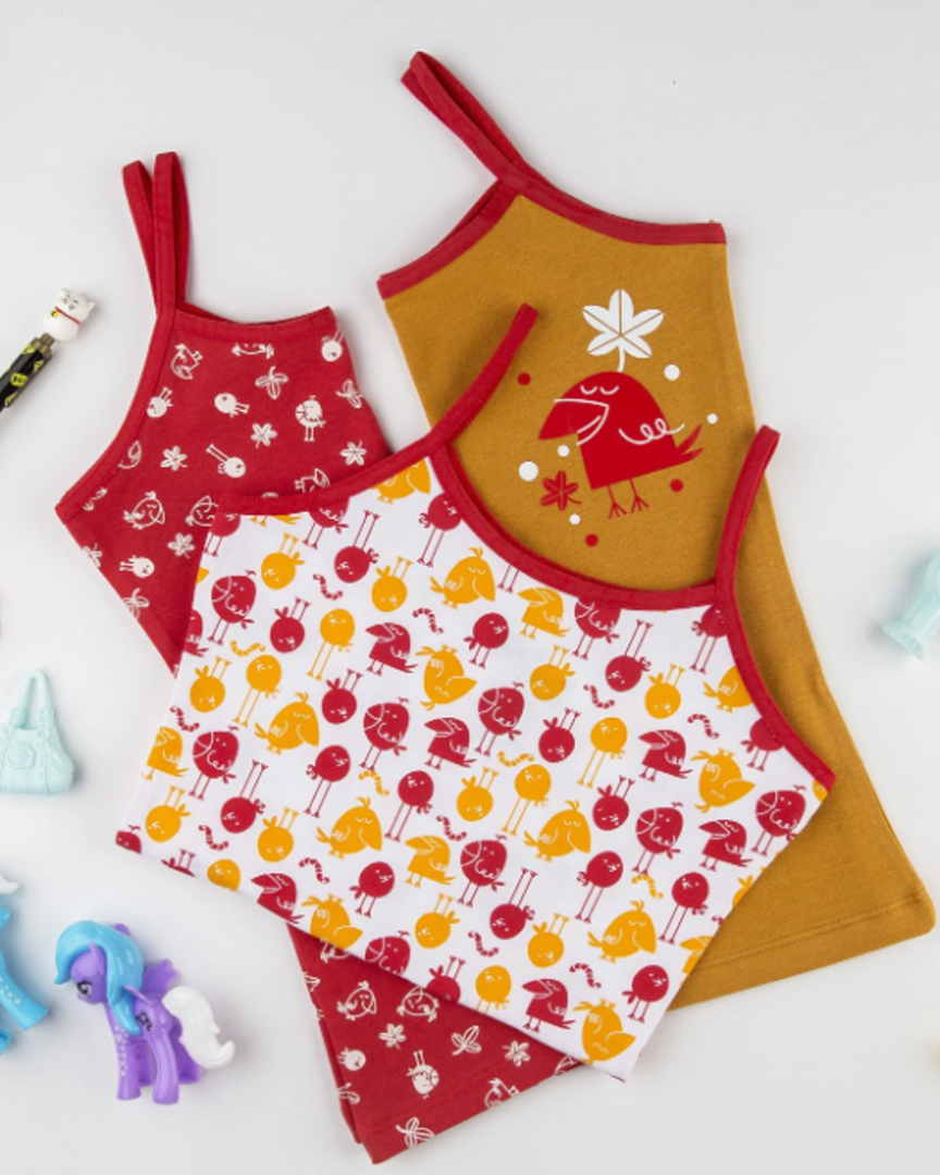 Girls' strapless top * random colors