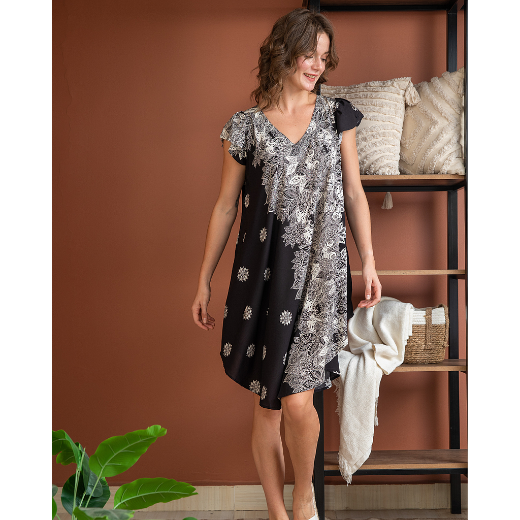 Short viscose shirt 75