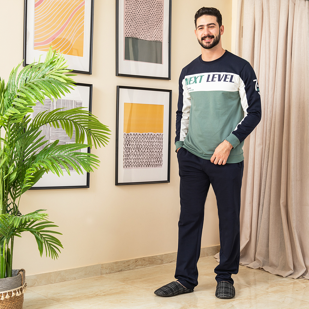 next level men's rhubarb pajamas