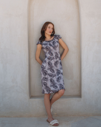 Japanese women's floral short shirt