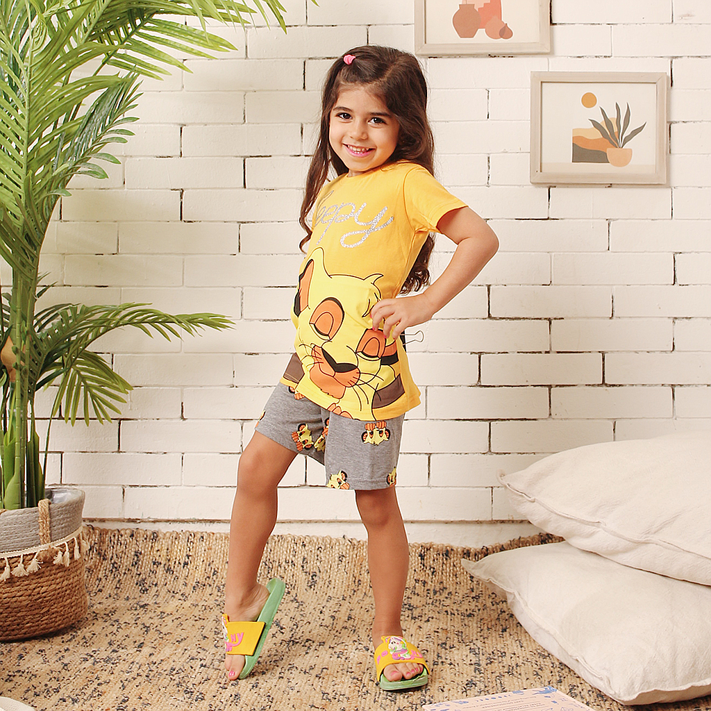 DS-Sleepy lion king بيجاما بناتى