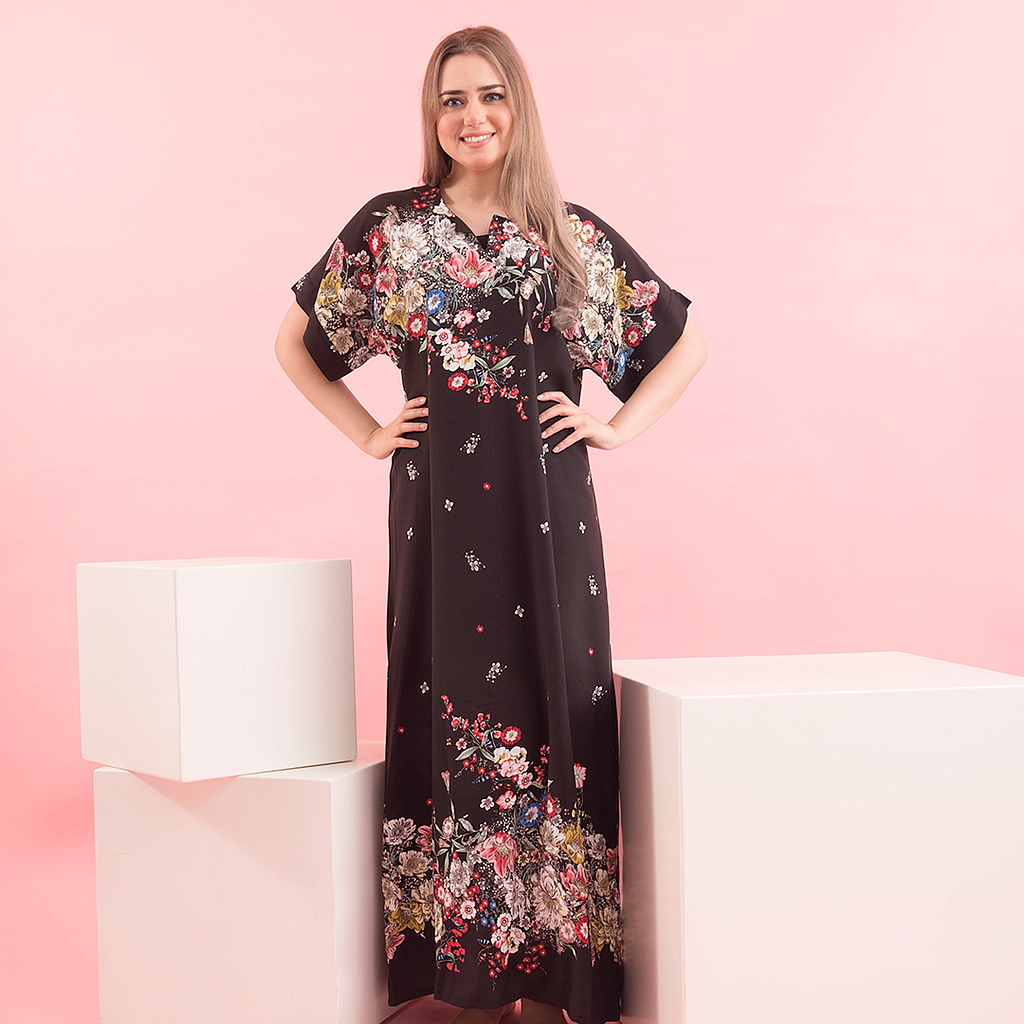 Viscose half sleeve 16 wooded
