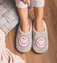 Smiley women's slippers