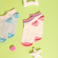 Baby Socks Half Socket Lycra Pack 3