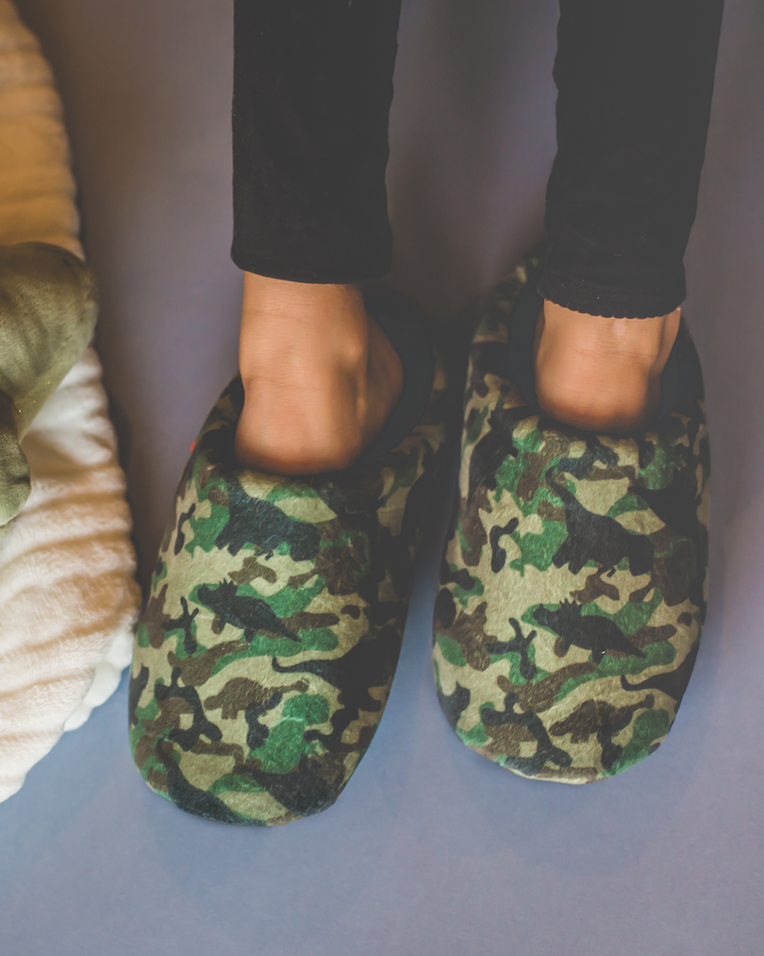 Throw my kids' slippers