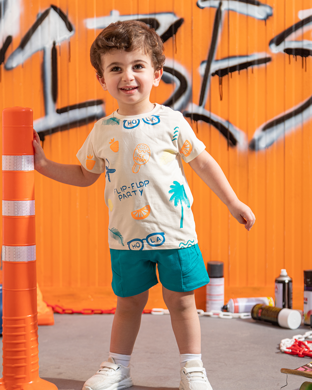 Flip Flop Party بيجامه اولاد بيبي