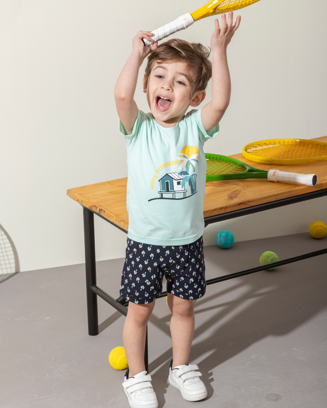 Summer my children's pajamas