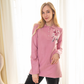 Women's cashmere pajamas with buttons