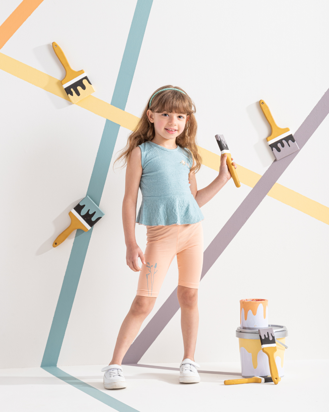 Bloom, my girls' pajamas, a cut and a pentacore