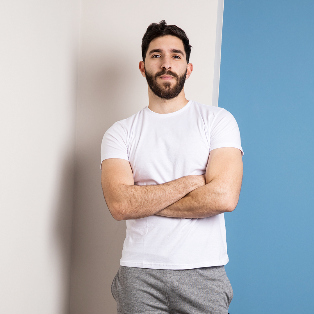 اندر شيرت رجالي أبيض جيت ليكرا