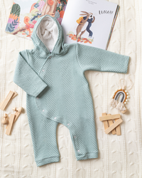 daddy tim  boys jumpsuit with a printed cabochon