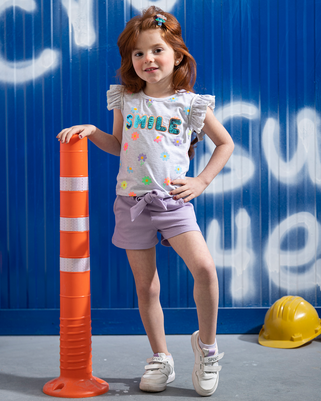 smile flower بيجامه بناتي بيبي