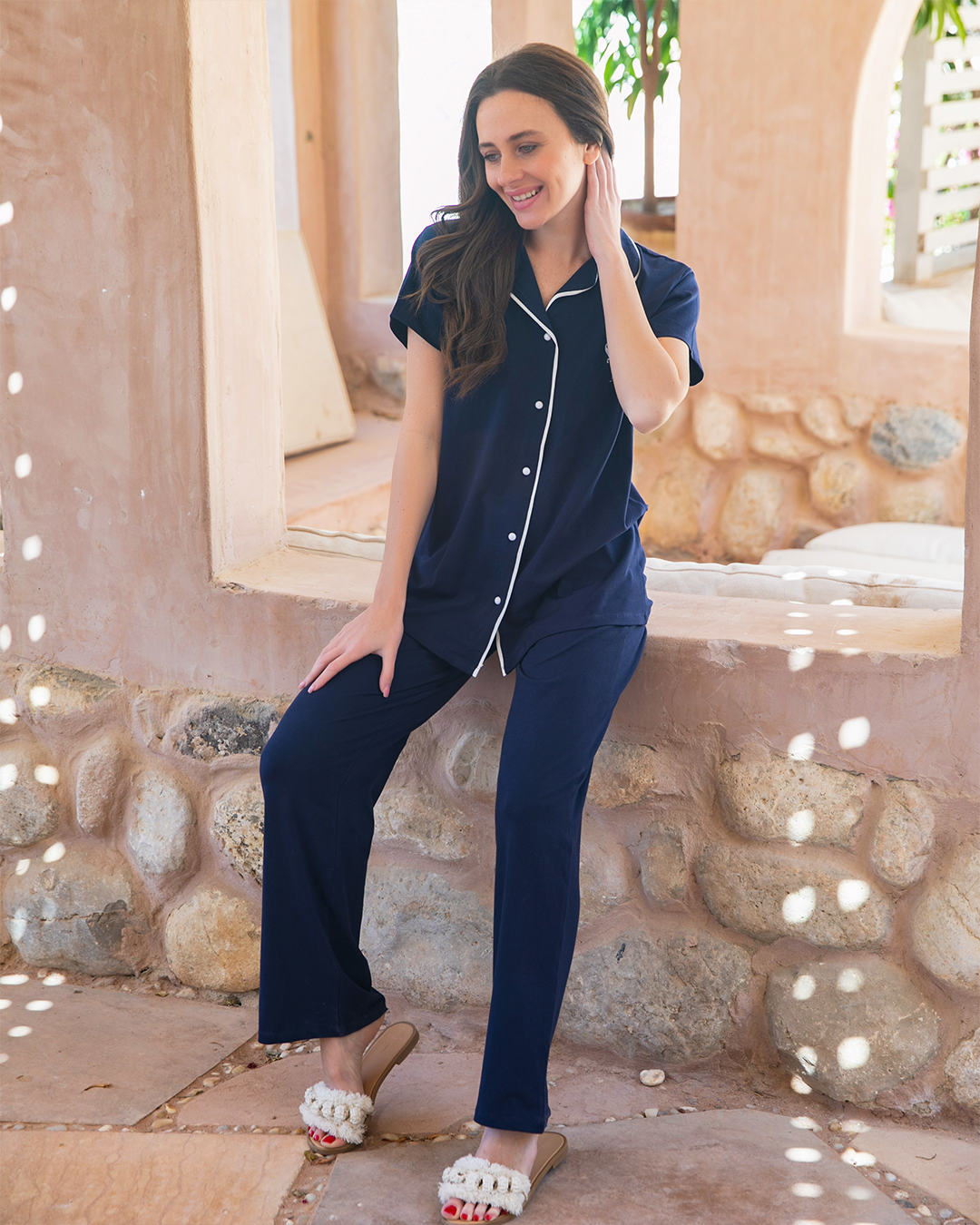 Flamingo pajama pants, classic cool