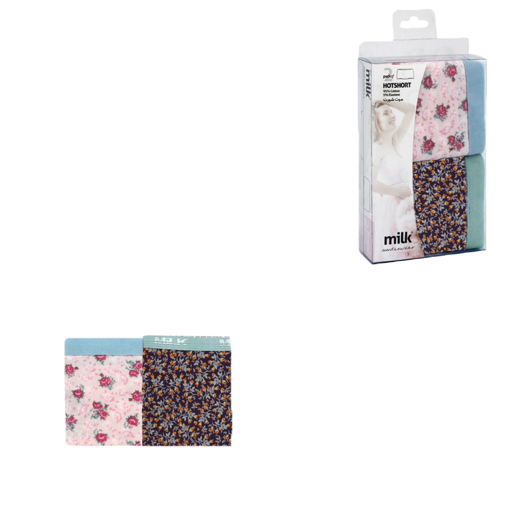 هوت شورت مطبوع 2*1 *الوان عشوائيه - 2segypt