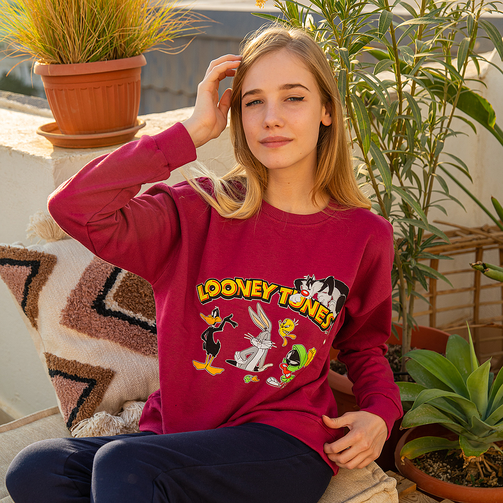 LOONEY TONES سويت شيرت بكم