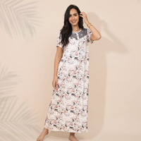 Floral lace shirt on the chest buttons