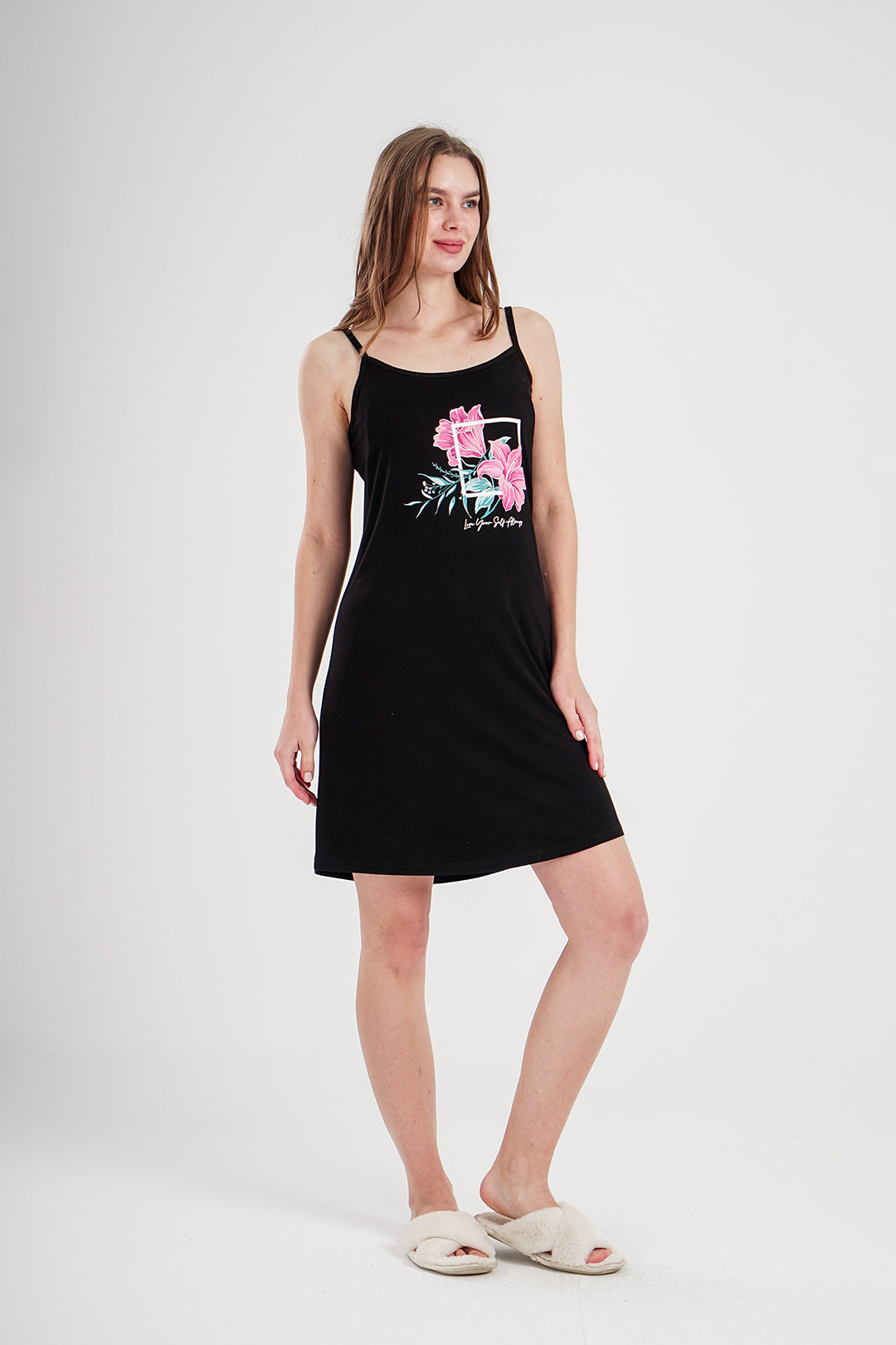 نايت شيرت حماله حريمي فسكوز