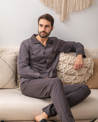 بيجامه رجالي كلاسيك ميلتون معين